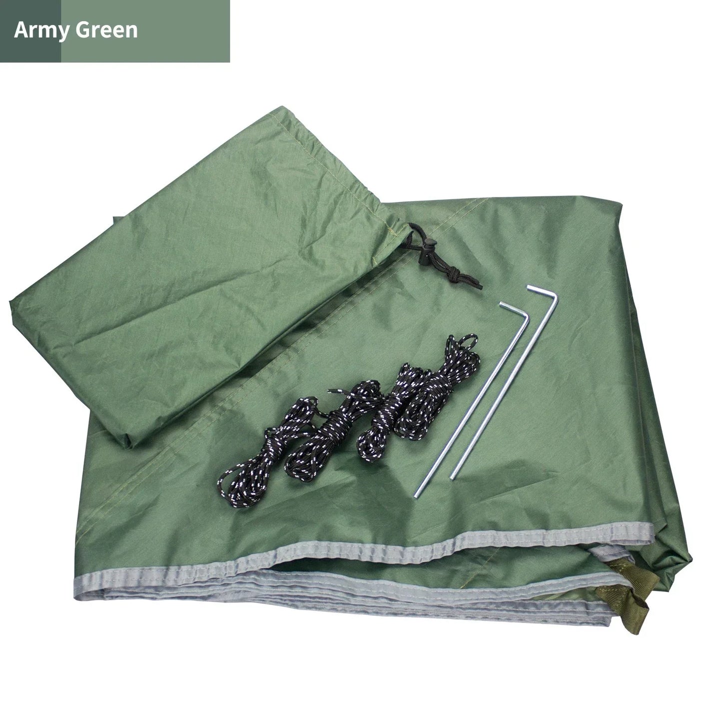 190T Rhombus Wasserdichtes Tarp für Hängematten – clever-campen Ansicht 2