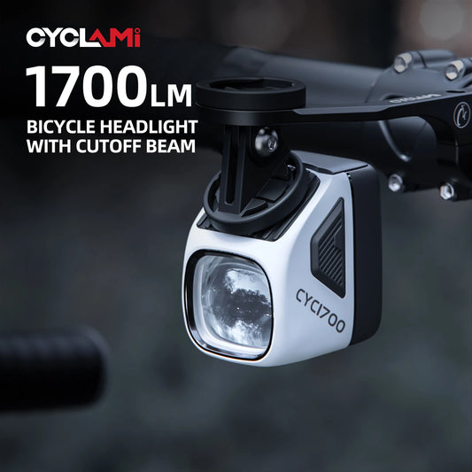 Hochleistungs-Fahrradlicht 1700 Lumen mit Cutoff-Strahl – clever-campen Ansicht 2