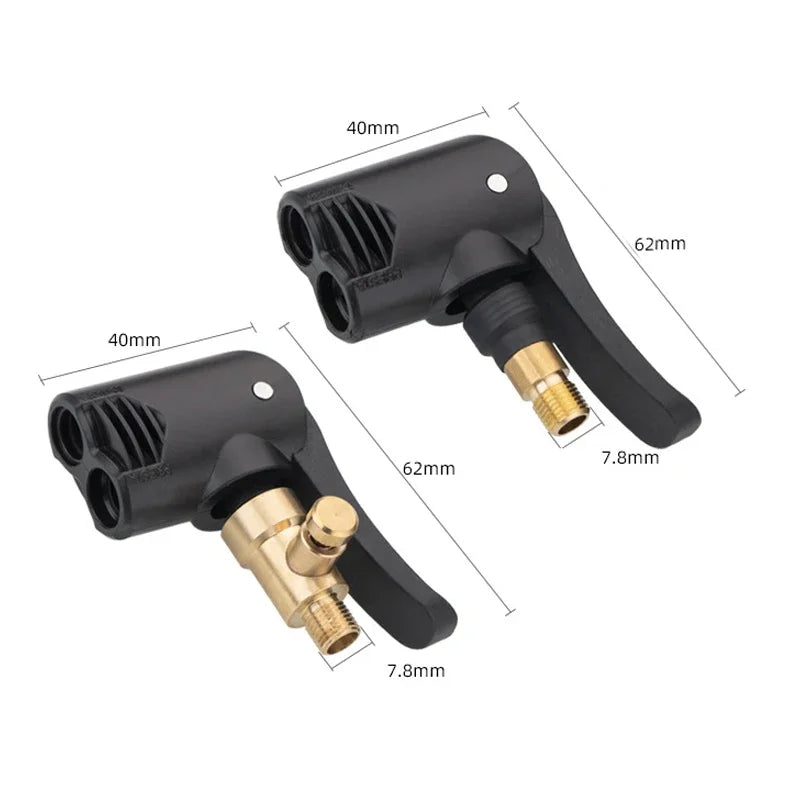2-in-1 Fahrradventil Adapter für Reifenpumpe – clever-campen Ansicht 4