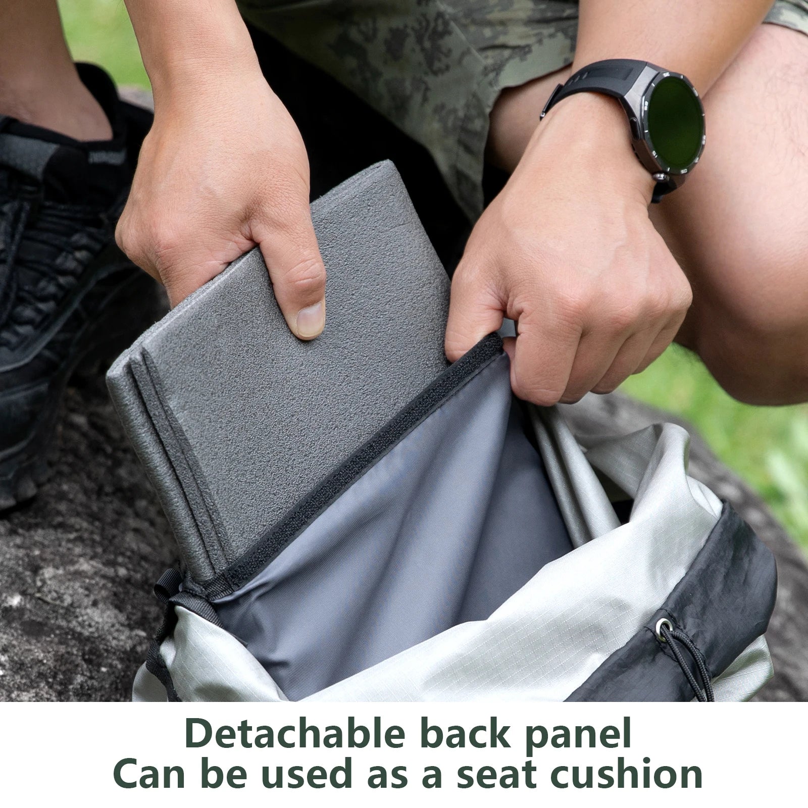 BISINNA 25+10L Ultraleichter Rucksack – clever-campen Ansicht 4
