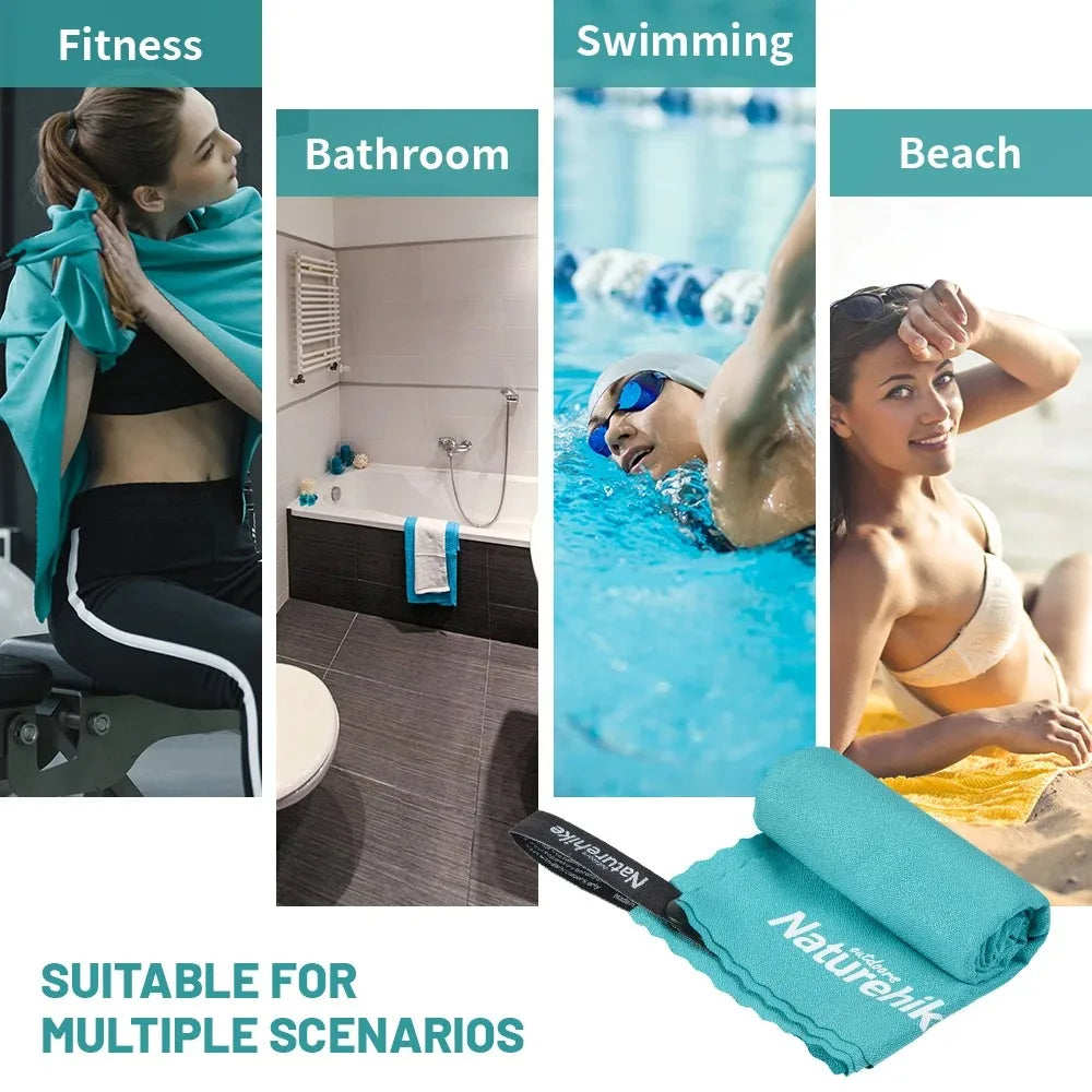 Naturehike Mikrofaser Handtuch für Strand & Outdoor – clever-campen Ansicht 5