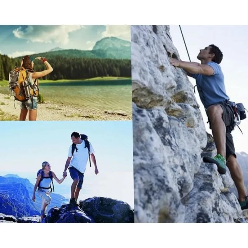 4er Set 304 Edelstahl Karabinerhaken für Hängematten – clever-campen Ansicht 5