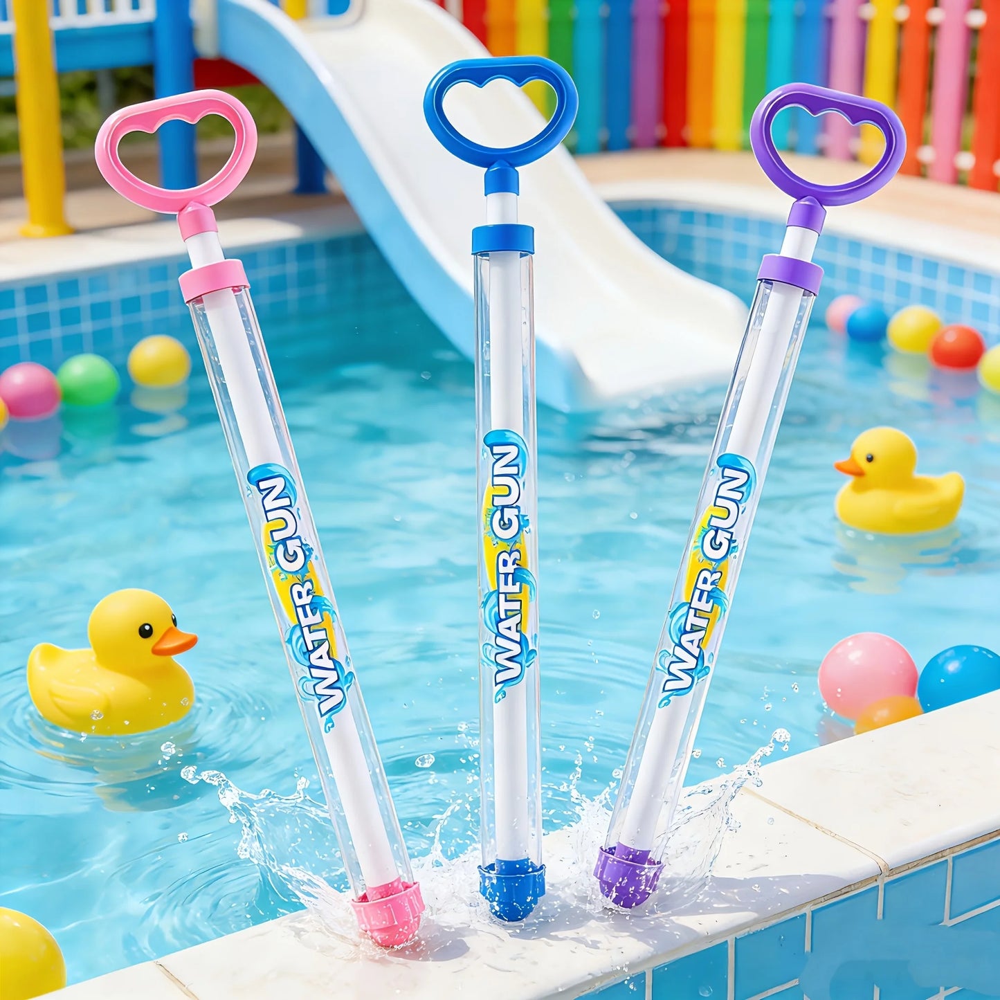 Wasserpistole Feuerwerk-Effekt für Pool & Strand – clever-campen Ansicht 3