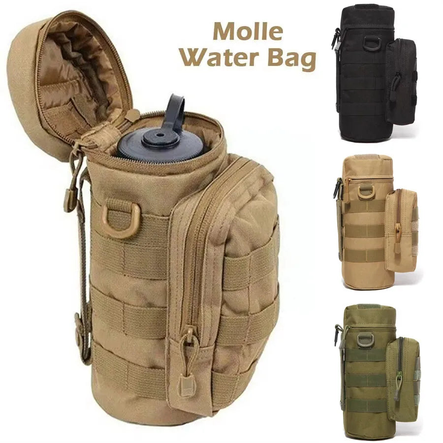 Taktische Molle Wasserflaschen-Tasche für Outdoor & Camping – clever-campen Ansicht 2