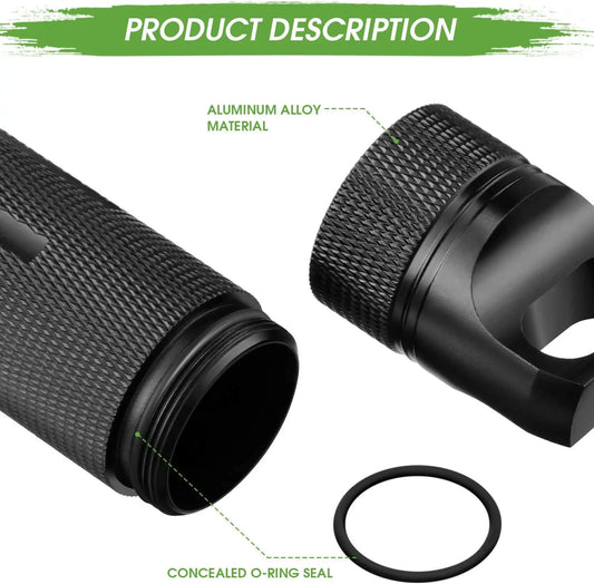 Wasserdichter Pillenbehälter aus Aluminium für Outdoor – clever-campen Ansicht 2