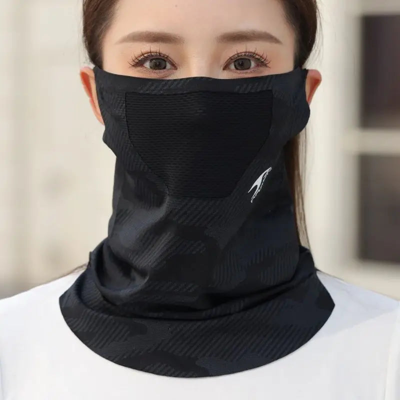Kühlende Hals-Gaiter für Angeln und Outdoor – clever-campen Ansicht 4
