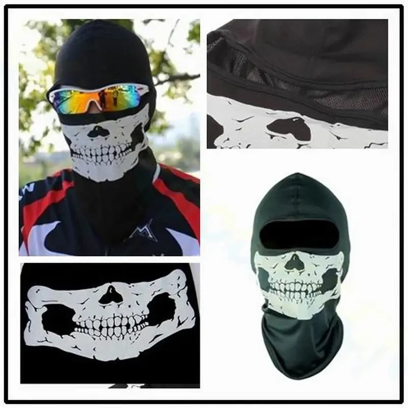 Skull Bandana Neck Gaiter für Outdoor-Aktivitäten – clever-campen Ansicht 5