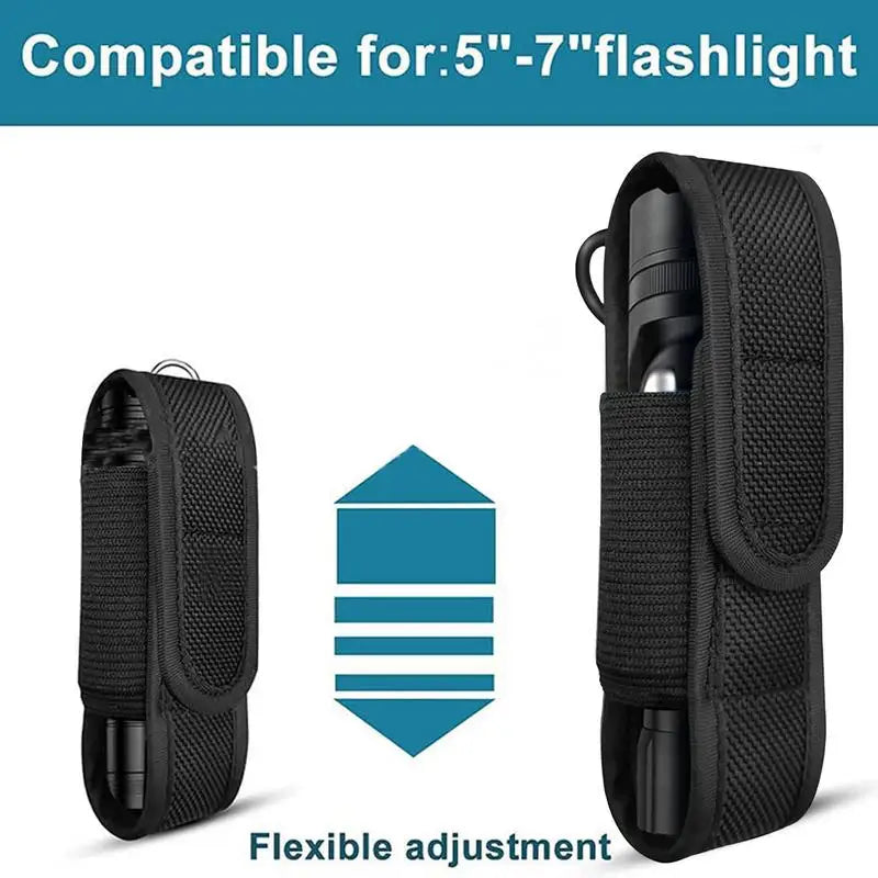 LED Taschenlampen Halterung aus Nylon – clever-campen Ansicht 4