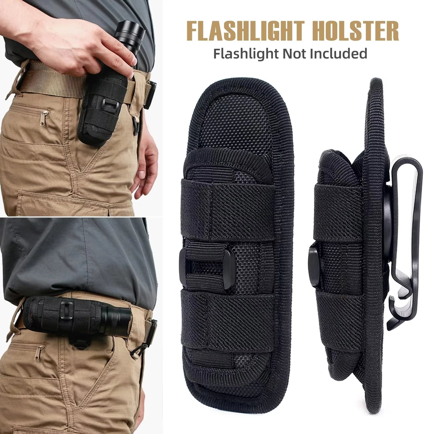 Taktische Taschenlampe Halterung für Outdoor-Aktivitäten – clever-campen Ansicht 6