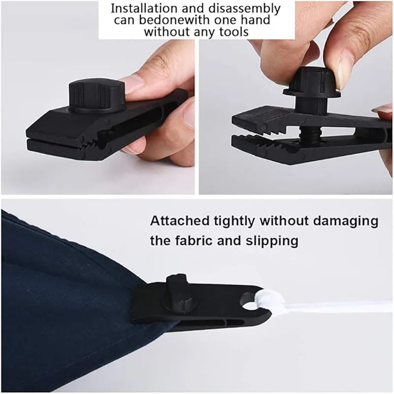 Zelt Clips Kunststoff für Outdoor und Camping – clever-campen Ansicht 6