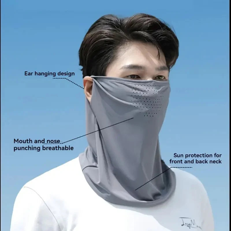 UV-Schutz Schal Gesichtsmaske für Angler – clever-campen Ansicht 3