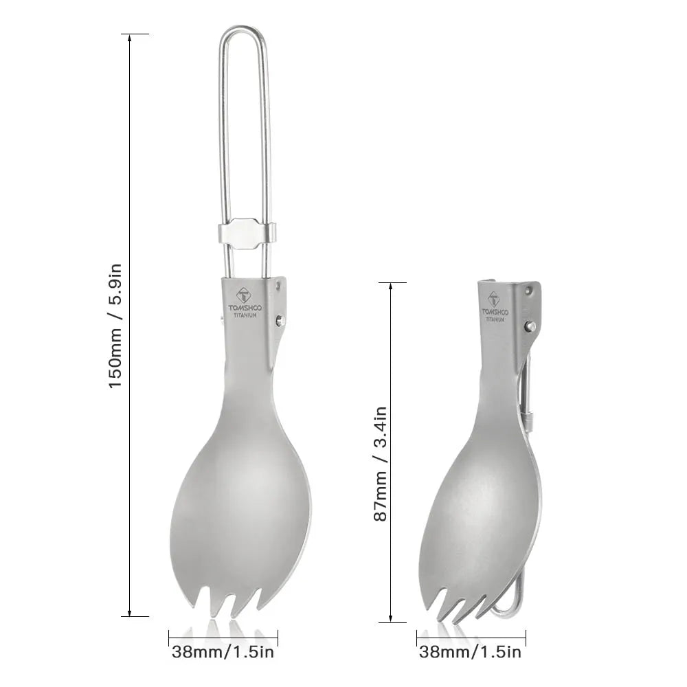 TOMSHOO Titan Falt-Spork für Camping & Outdoor – clever-campen Ansicht 2