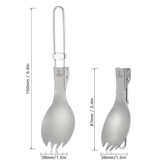 TOMSHOO Titan Falt-Spork für Camping & Outdoor – clever-campen Ansicht 2
