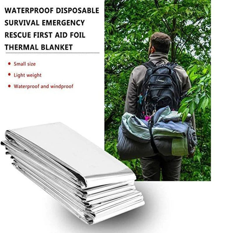 Notfalldecke Mylar für Outdoor & Survival – clever-campen Ansicht 2