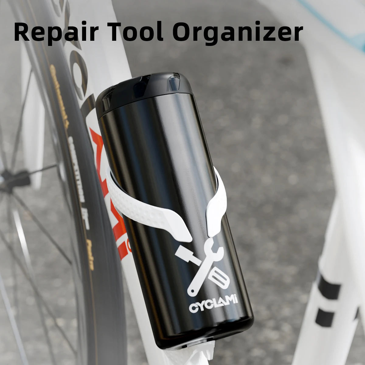 Fahrrad Reparatur Werkzeug Dose für Flaschenhalter – clever-campen Ansicht 5