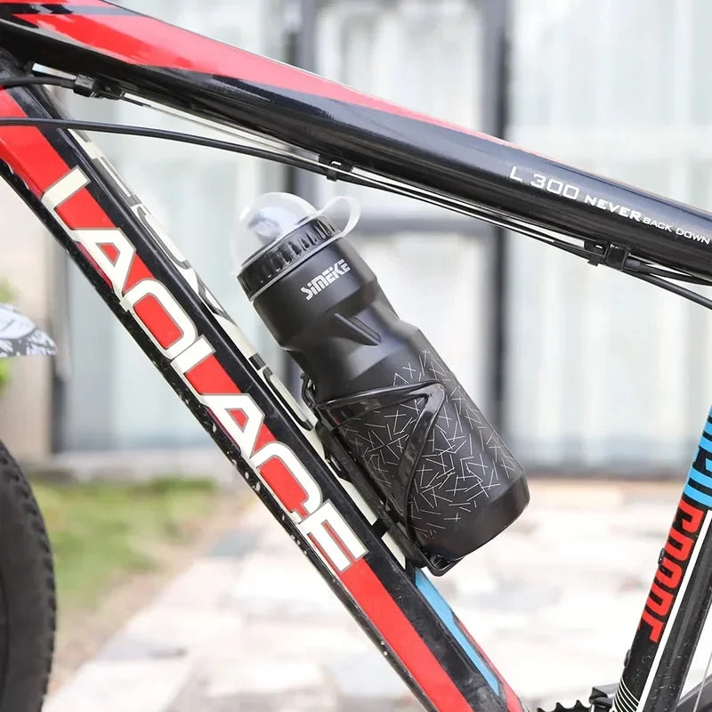 Universeller Fahrradflaschenhalter mit 750ml Flasche – clever-campen Ansicht 5