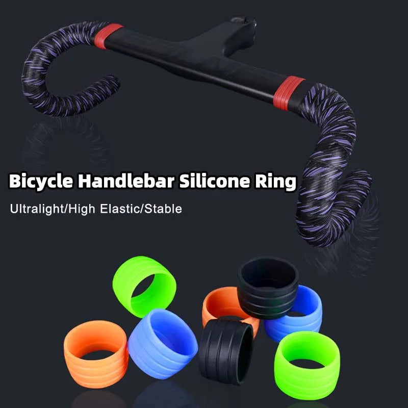 Fahrradgriff Silikon Ringe Anti-Rutsch Gummihülsen – clever-campen Ansicht 2
