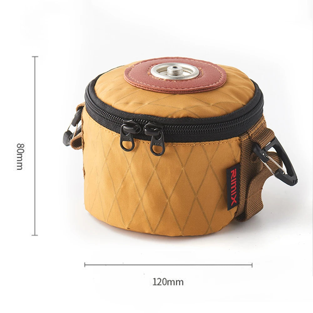 Gaskartuschen-Schutzhülle Baumwolle Leinen Outdoor – clever-campen Ansicht 6