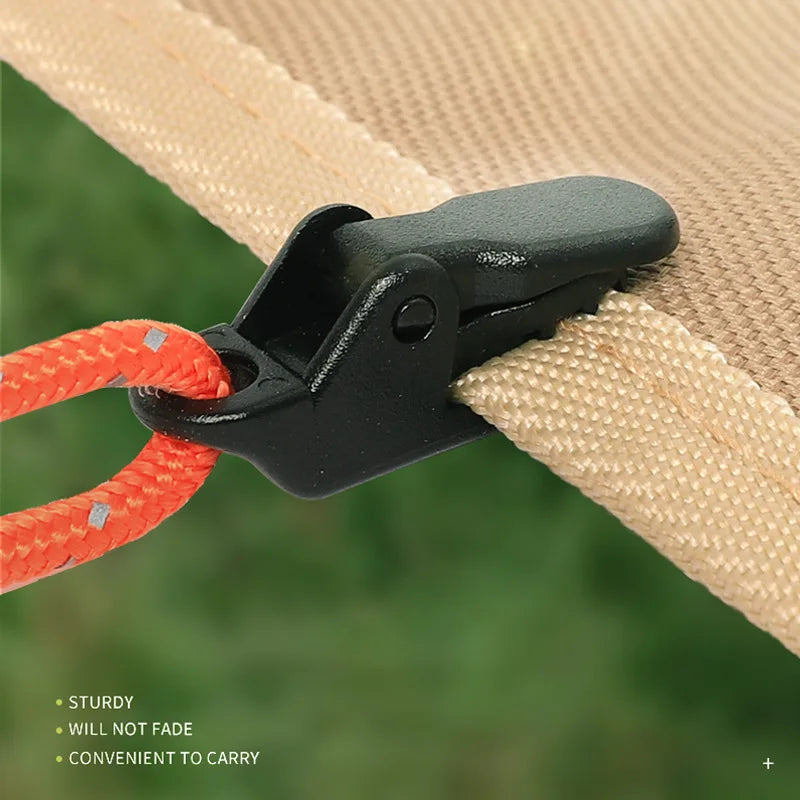 Stabile Zeltclips für Outdoor und Camping – clever-campen Ansicht 2