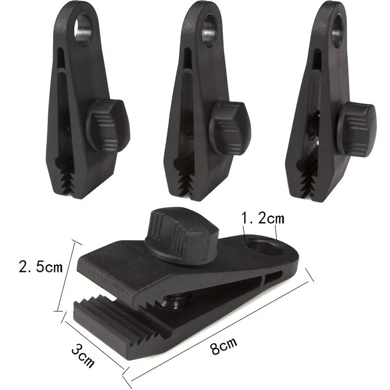 Zeltzubehör: 10 Stück Camping Zelt Clips Winddicht – clever-campen Ansicht 2