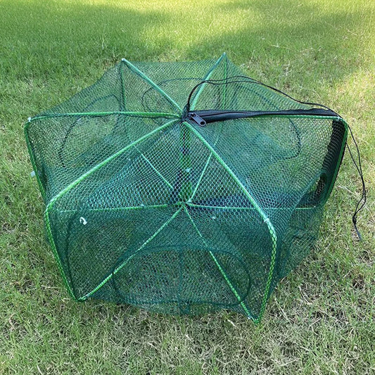Kollapsbare Fischfalle – Leichter Krabbentrap für Angler – clever-campen Ansicht 2