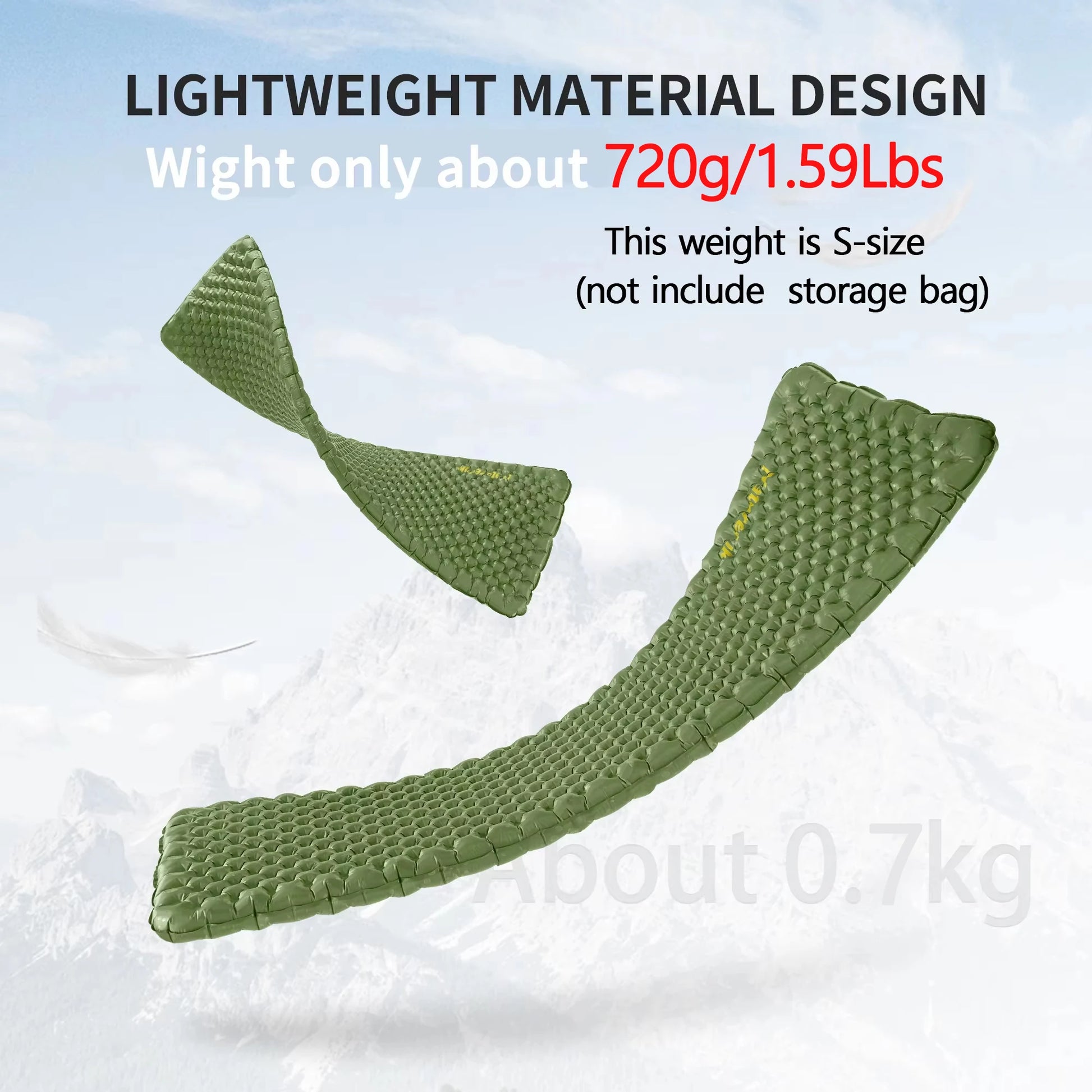 Naturehike 2024 Camping Isomatte 4.6 R-Wert Ultraleicht – clever-campen Ansicht 3