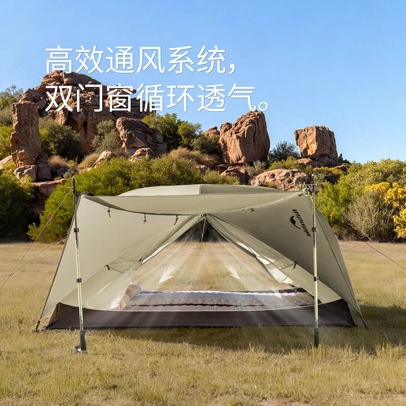 Naturehike 20D Mongar PRO Zelt 1-3 Personen ultraleicht – clever-campen Ansicht 4