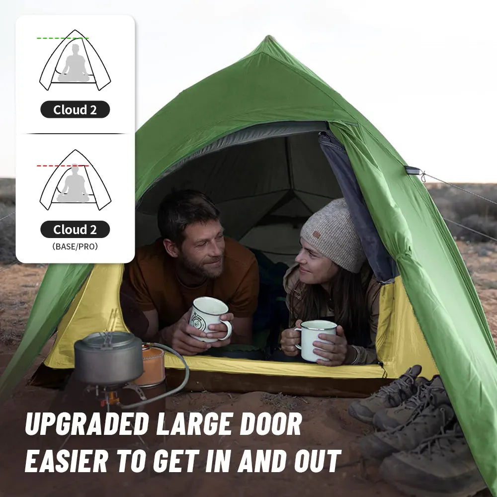 Ultralichtes 3-Personen-Zelt – clever-campen Ansicht 3