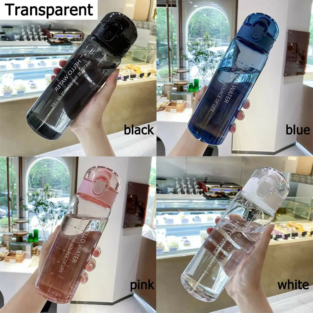 Transparente Trinkflasche 780ml – Leicht & Auslaufsicher – clever-campen Ansicht 4