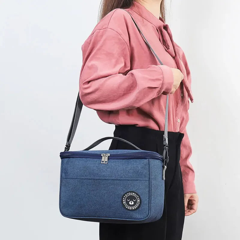 Isolierte Lunchbox mit Schultergurt – Wasserdicht – clever-campen Ansicht 5