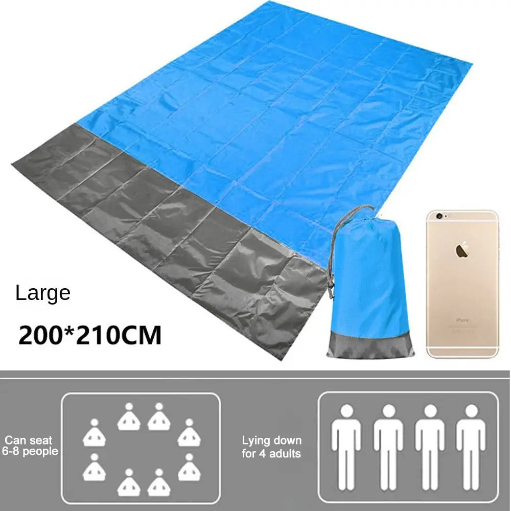 200x210cm wasserdichte Zeltunterlage für Camping – clever-campen Ansicht 5