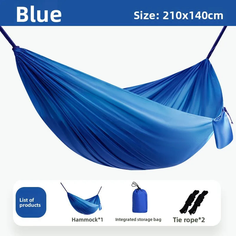 Hängematte 210x140cm - Leichtgewichts-Outdoor-Hängematte – clever-campen Ansicht 5
