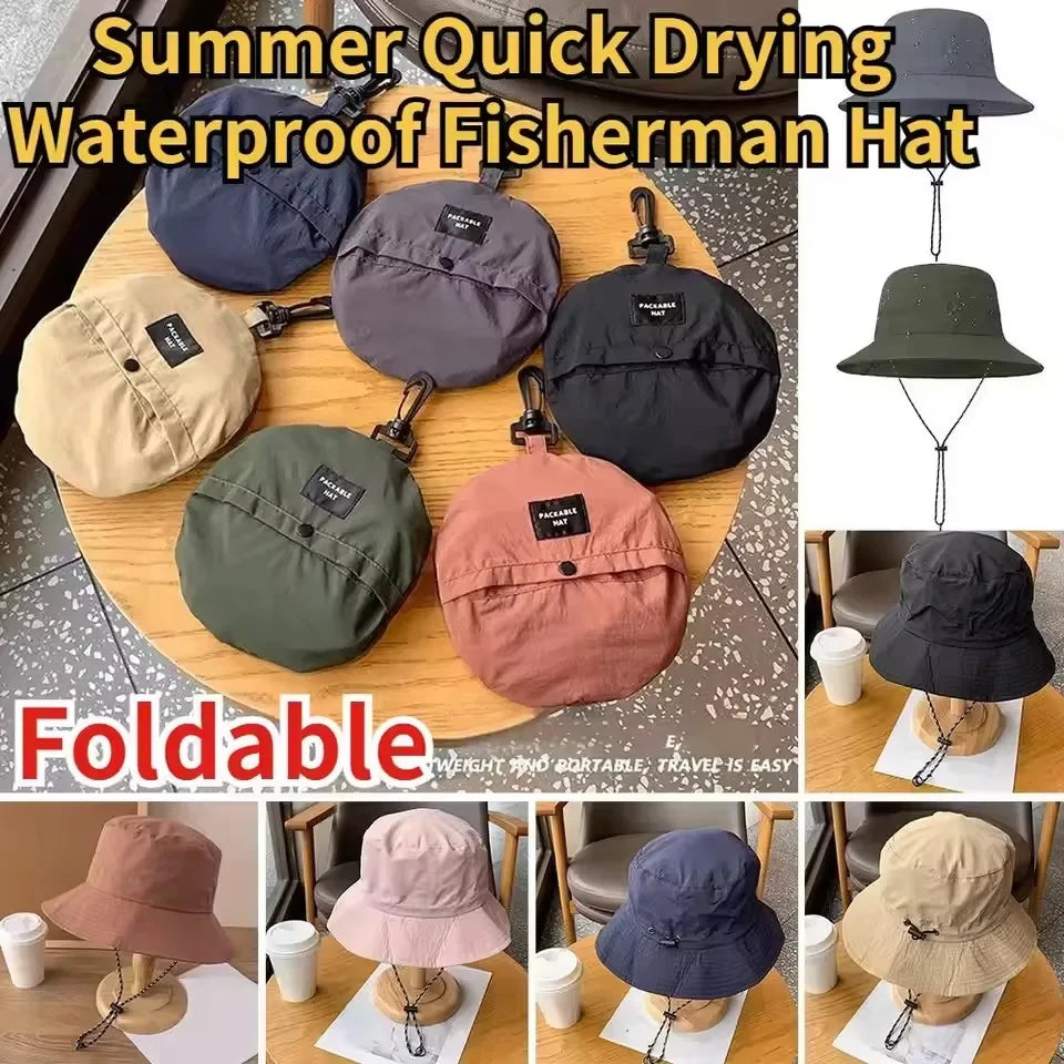 Faltbare Fischerhut für Outdoor und Camping – Unisex – clever-campen Ansicht 3
