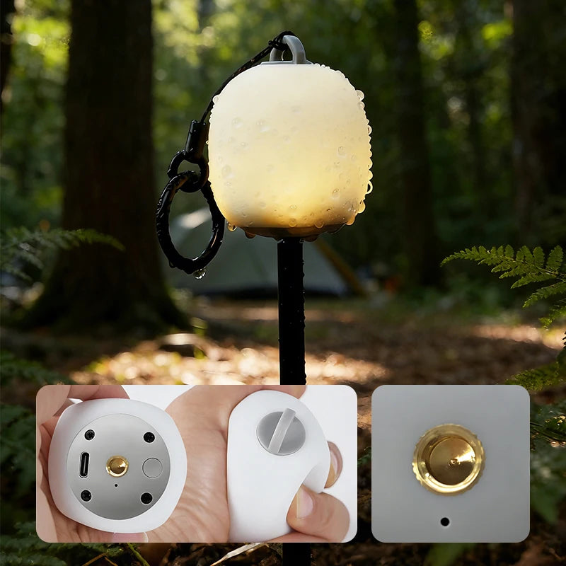 Westtune Tragbare Campinglaterne mit wiederaufladbarem – clever-campen Ansicht 2