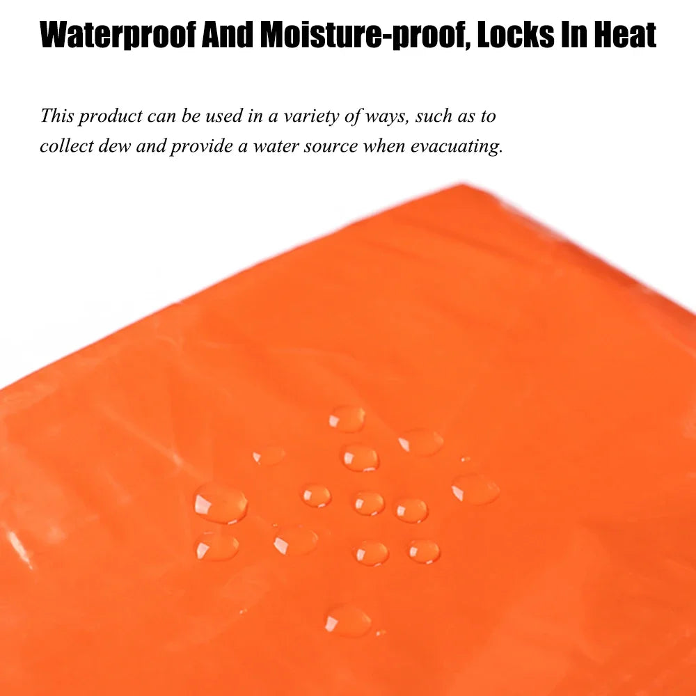 Wasserfeste Notunterkunft Schlafsack – clever-campen Ansicht 4