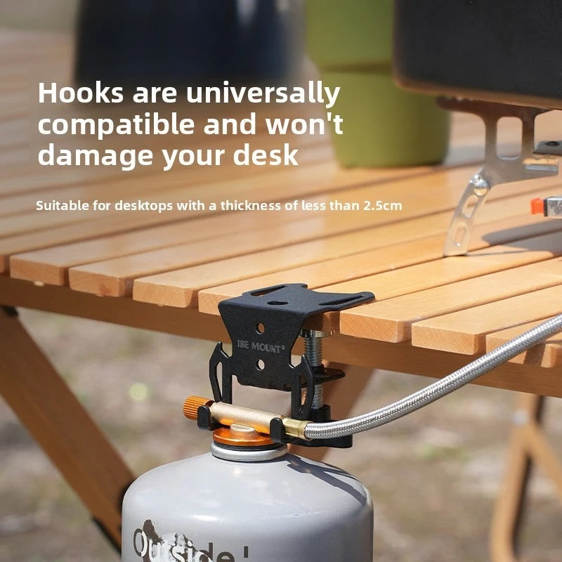 Gasflaschen-Haken für Campingtische – clever-campen Ansicht 4