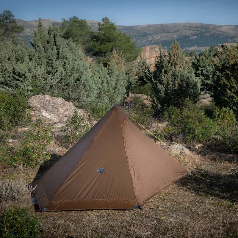 Lanshan 1 Pro Zelt 3/4 Saison 230*90*125cm 2 Seiten – clever-campen Ansicht 2