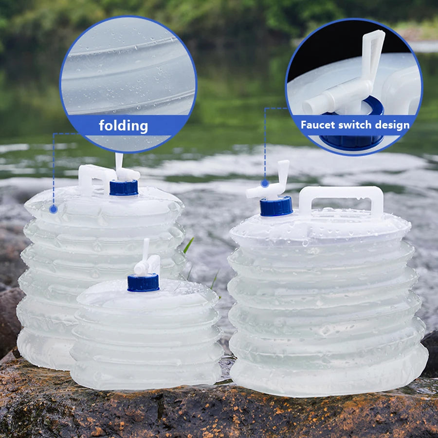 Faltbarer Wasserbeutel 5/10/15L für Outdoor-Aktivitäten – clever-campen Ansicht 6