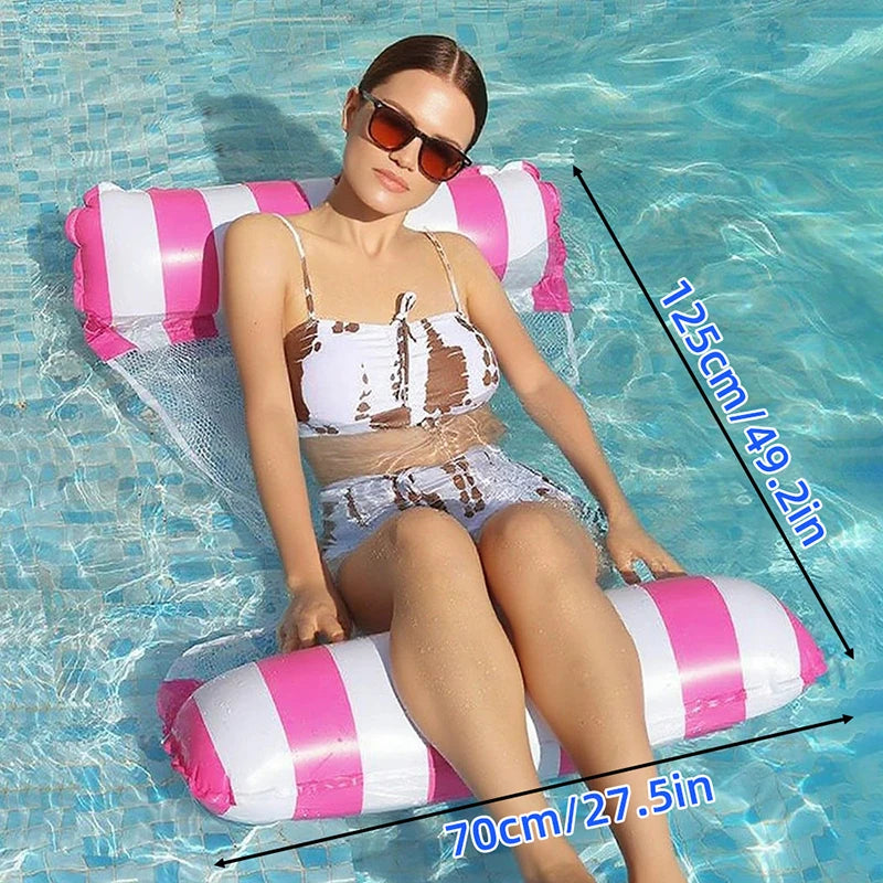 Aufblasbare Luftmatratze für Pool und Strand – clever-campen Ansicht 5