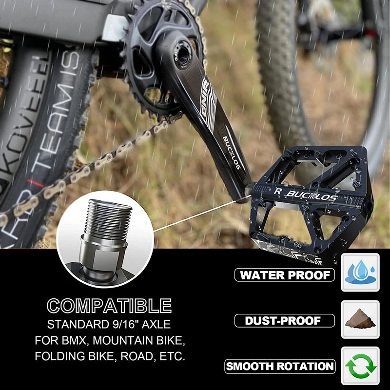 BUCKLOS Fahrrad Pedale Ultralight Anti-Rutsch Nylon – clever-campen Ansicht 4