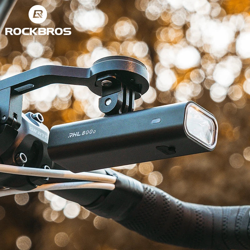 ROCKBROS Fahrrad Frontlicht IPX6 Wiederaufladbar LED – clever-campen Ansicht 5
