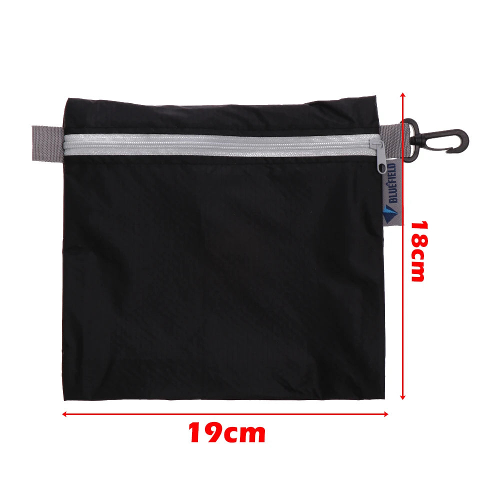 Nylon Ultra Beleuchtung Zipper Aufbewahrungstasche – clever-campen Ansicht 6