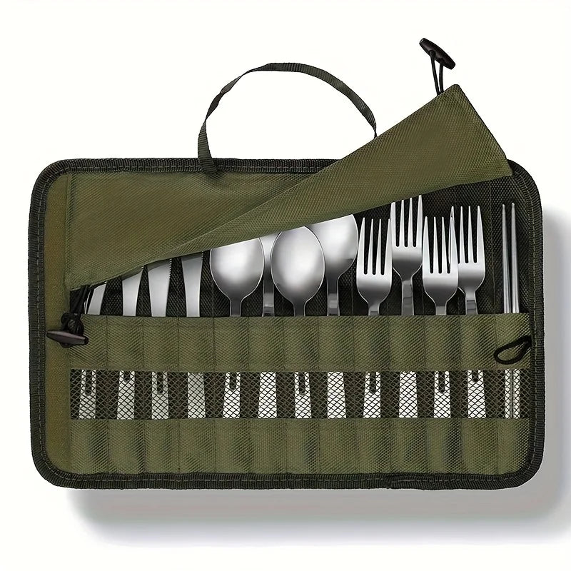 Praktische Bestecktasche für Camping und Outdoor – clever-campen Ansicht 2