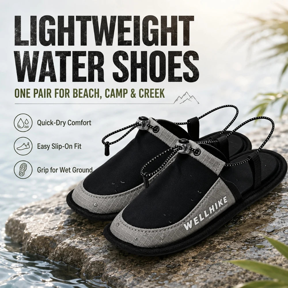Faltbare Wasserschuhe für Strand und Camping – clever-campen Ansicht 2