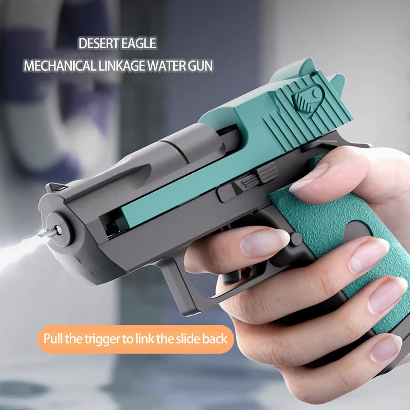 Witzige doppelseitige Wasserpistole für den – mit Handpumpe – clever-campen Ansicht 2