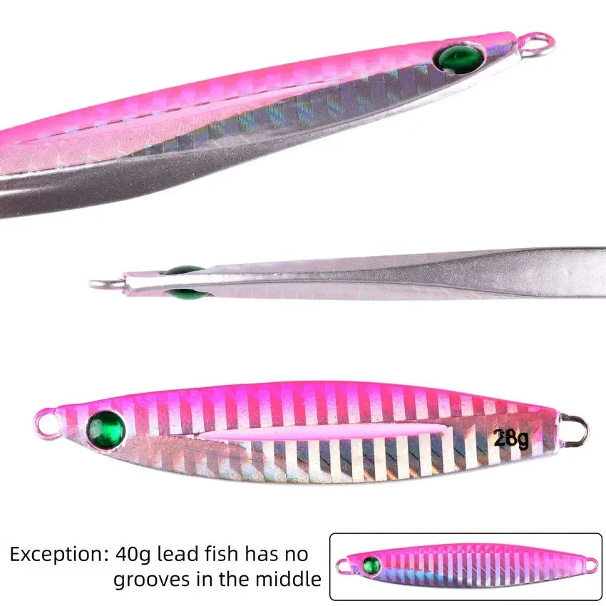 Metal Jig Angelköder 7g-40g für Salzwasserfischen – clever-campen Ansicht 4