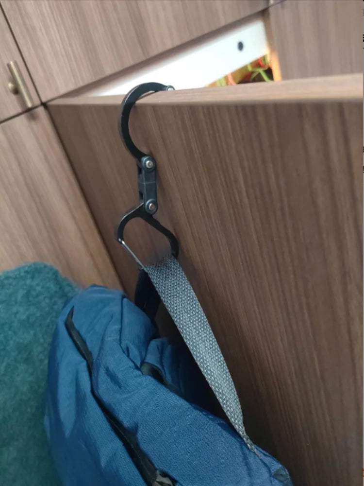 Robuster Karabiner mit drehbarem Haken für Outdoor – clever-campen Ansicht 6