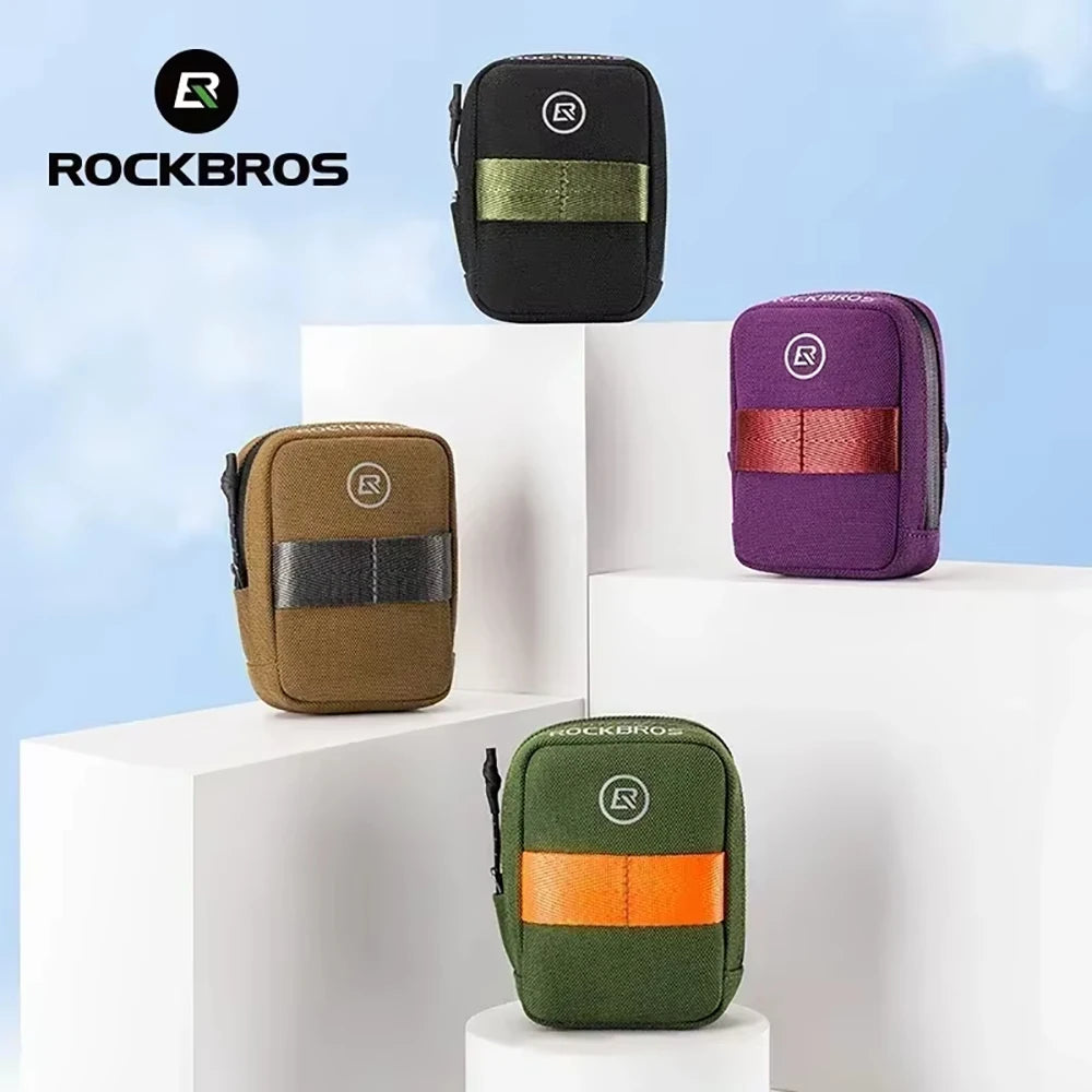 ROCKBROS Mini Fahrradsattel Tasche 0.35L leicht und tragbar – clever-campen Ansicht 3