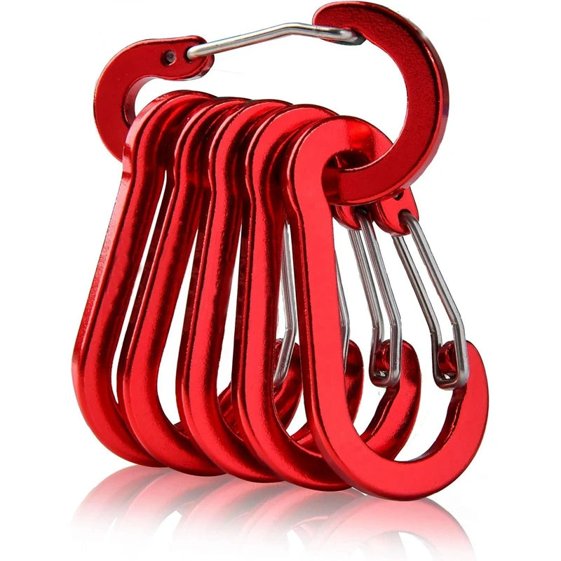 Aluminium Karabinerhaken für Angeln und Outdoor – clever-campen Ansicht 6