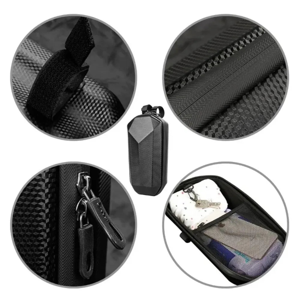 Wasserdichte Hard Shell Fronttasche für E-Scooter 3L/4L – clever-campen Ansicht 5